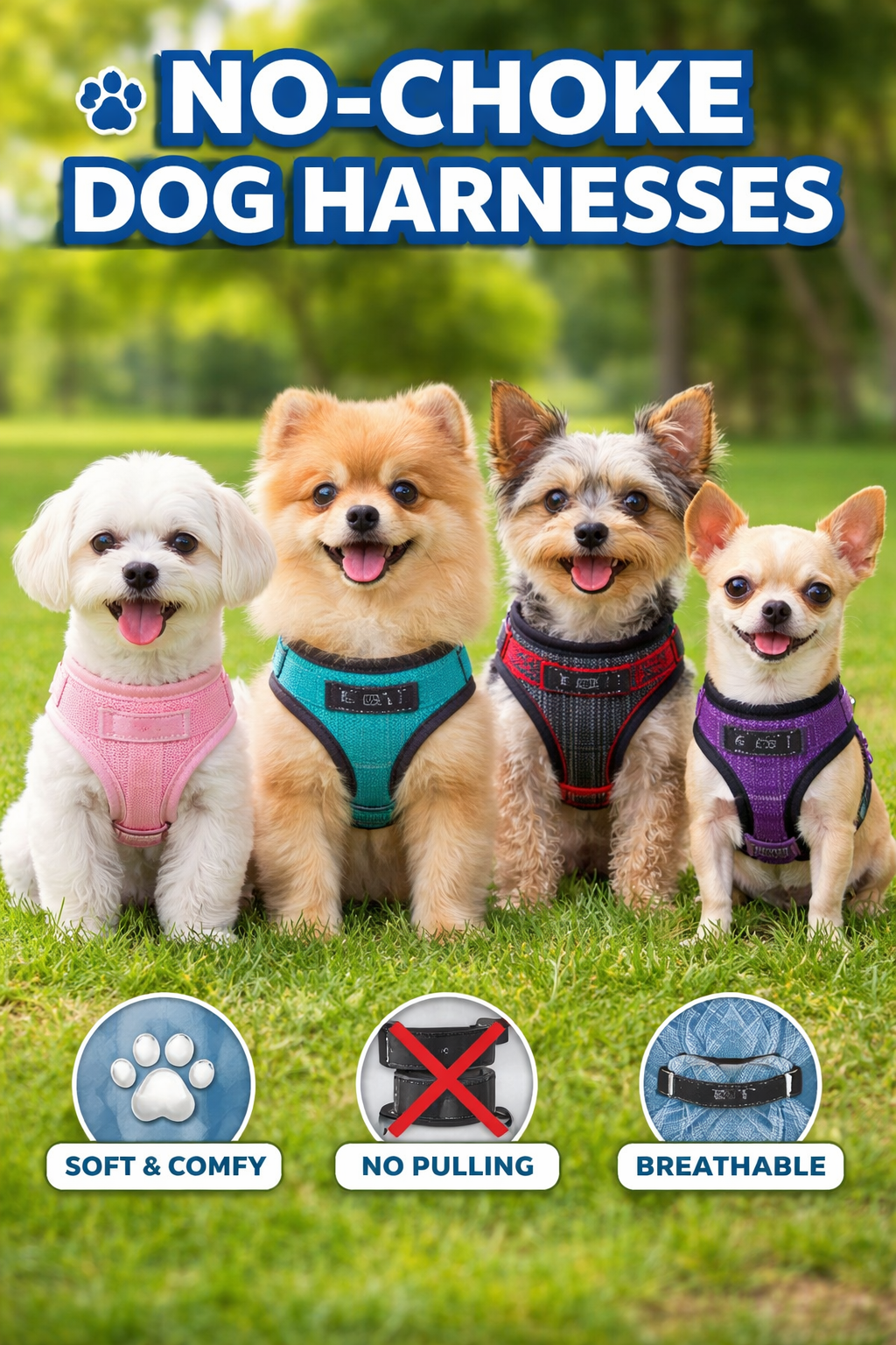 Best Dog Harnesses for Small Dogs That Don’t Choke