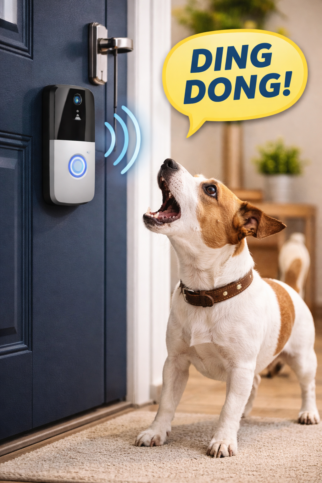 How to Stop Dogs from Barking at the Doorbell