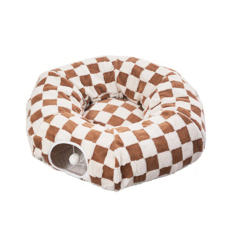Round Tunnel Cat Nest Detachable S-type