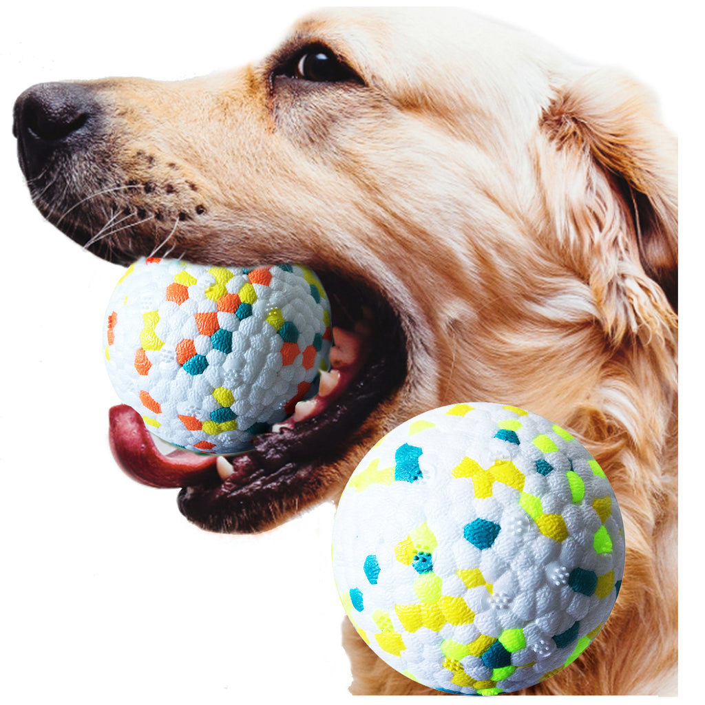 Hund Backenzähne Spielzeugball Interaktiver Trainings-Haustierspielball Kauen Backenzahn Reinigung Spielzeug Bissfeste Hundespielzeuge