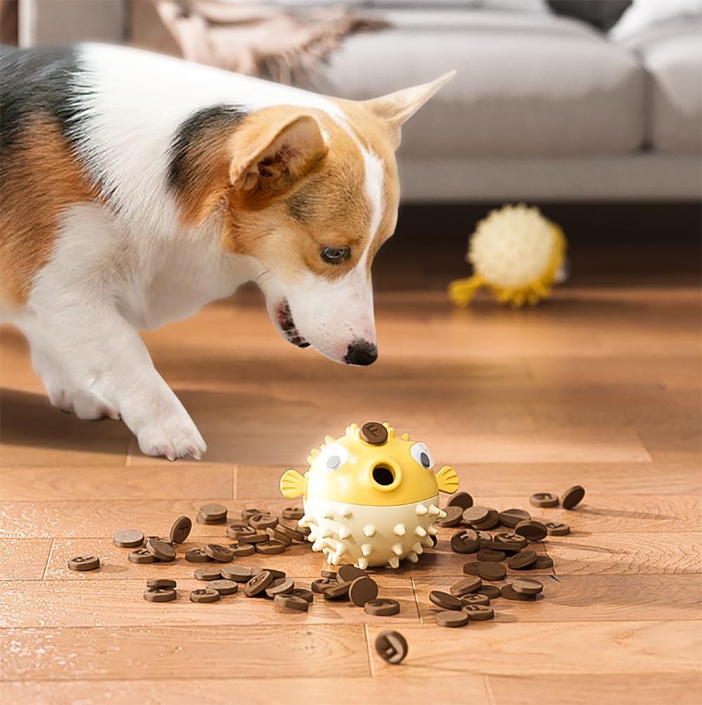 Interactive Dog Toys For Treat Dispensing Dog Chew Toys For Medium And Large Dogs Educational Dog Toy