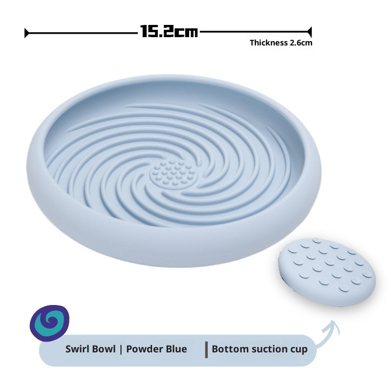 Dog Slow Feeder Bowl Silicone Lick Mat